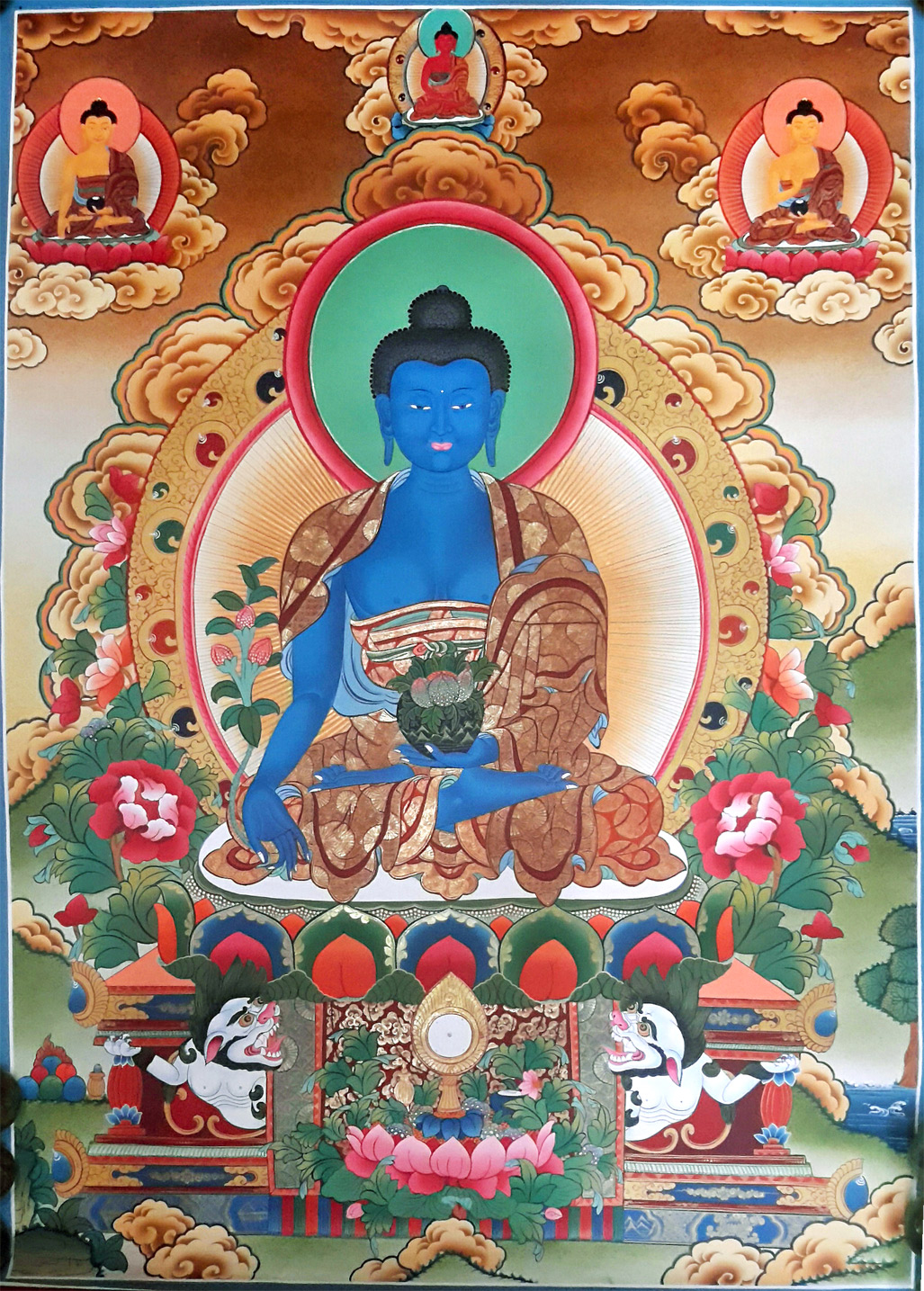 Medicine Buddha Thanka