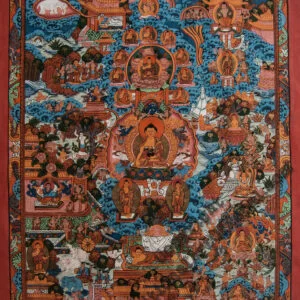 Buddha Life Thangka Painting