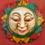 Himalayan mask of the Sun