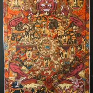 Wheel of Life Thangka Painting
