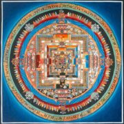 Blue Kalachakra Thangka