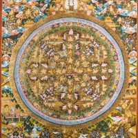 Buddha Vitarka Mudra Thangka