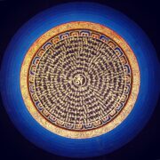 Mandalas with Om symbol