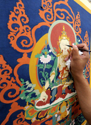 Shoton Festival Lhasa 2013