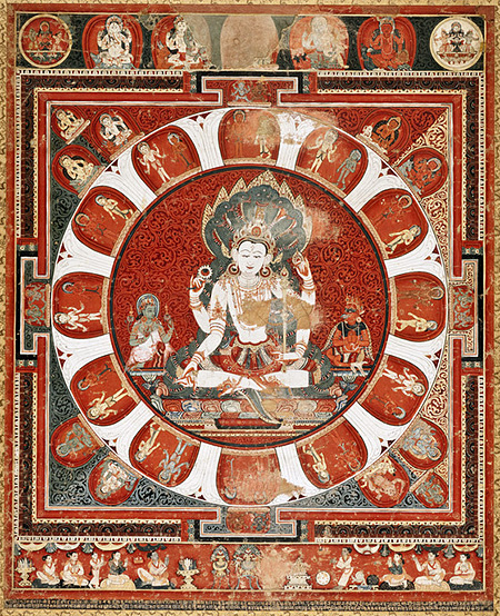 early Nepalese thangka