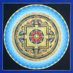 Blue Guru Rinpoche Mandala
