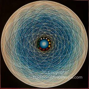 Tibetan Mandala Thangka Painting