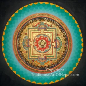 Tibetan thangkas