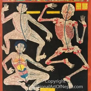 Tibetan Medicine Thangka