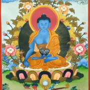 Thangka of Bhaisajyaguru