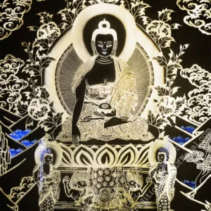 and made Thanka painting