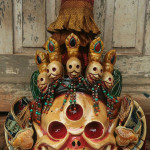 Tibetan Ritual Cham Mask