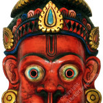 Wooden Mask of Hanuman