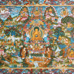 Thangka paintings of Buddha Life