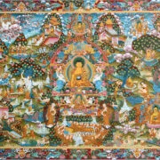 Thangka paintings of Buddha Life