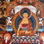 Buddha Life painting detail