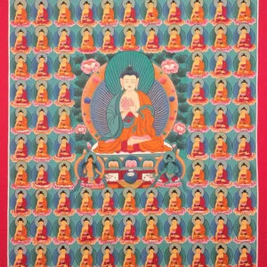 108 Bodhisattvas Thangka