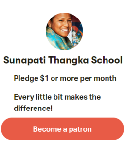 Pledge on Patreon to support our thangka painting school