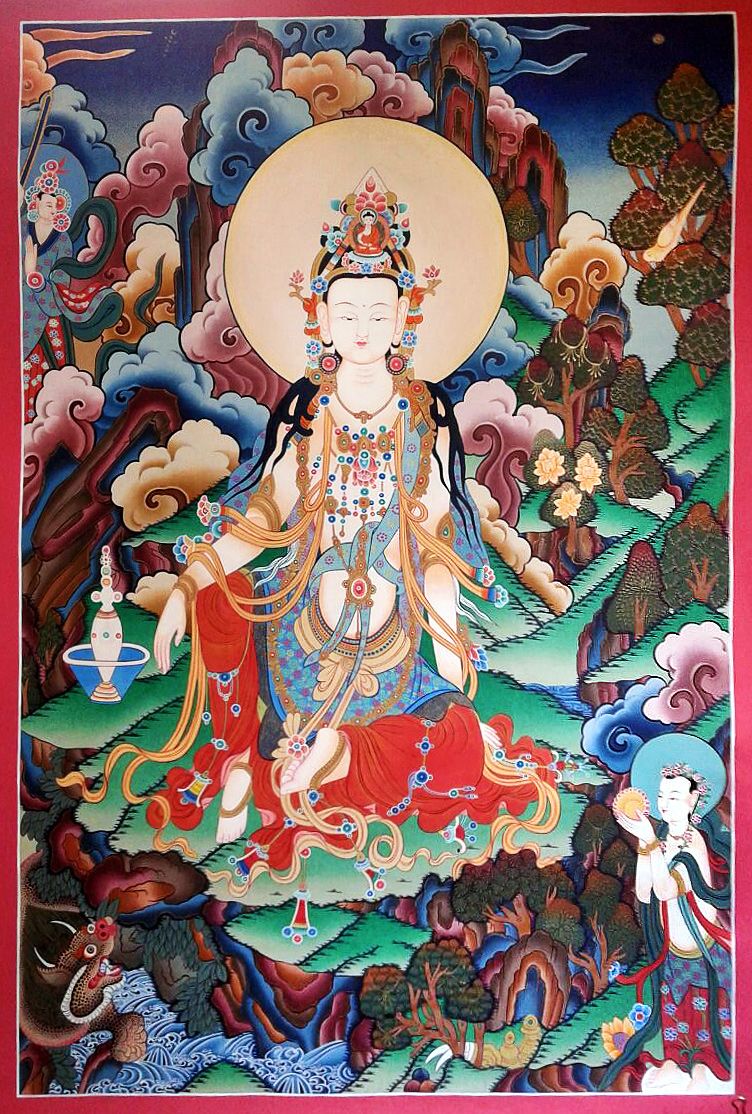 Guanyin Thangka Painting