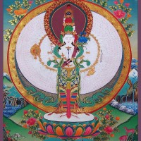 Thanka Painting of Avalokitesvara