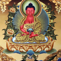 Tangka Painting of Amitabha