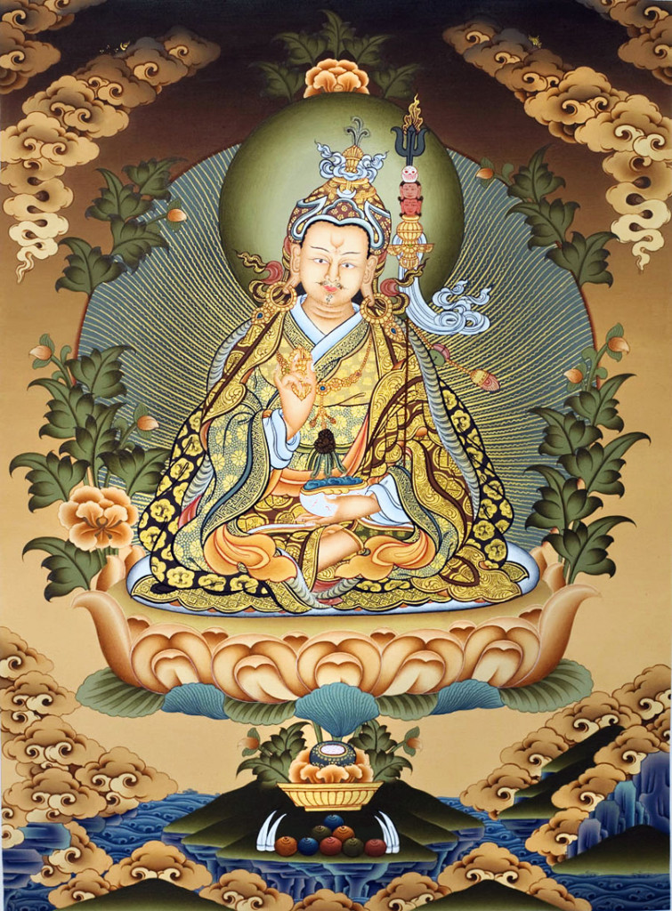 Padmasambhava (Guru Rinpoche) Thangka Painting