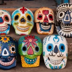 Mexican Skull Masks