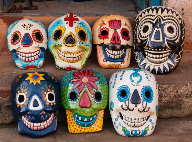 Mexican Skull Masks