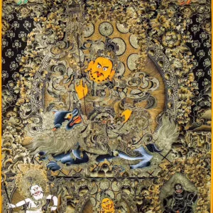 Jambhalas Manifestations Painting