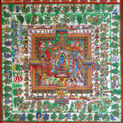 Medicine Buddha Realm Thangka