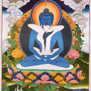 Buddha Shakti thanka painting