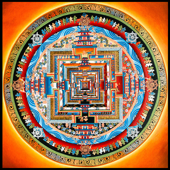 The Sacred Symbolism Of The Kalachakra Mandala