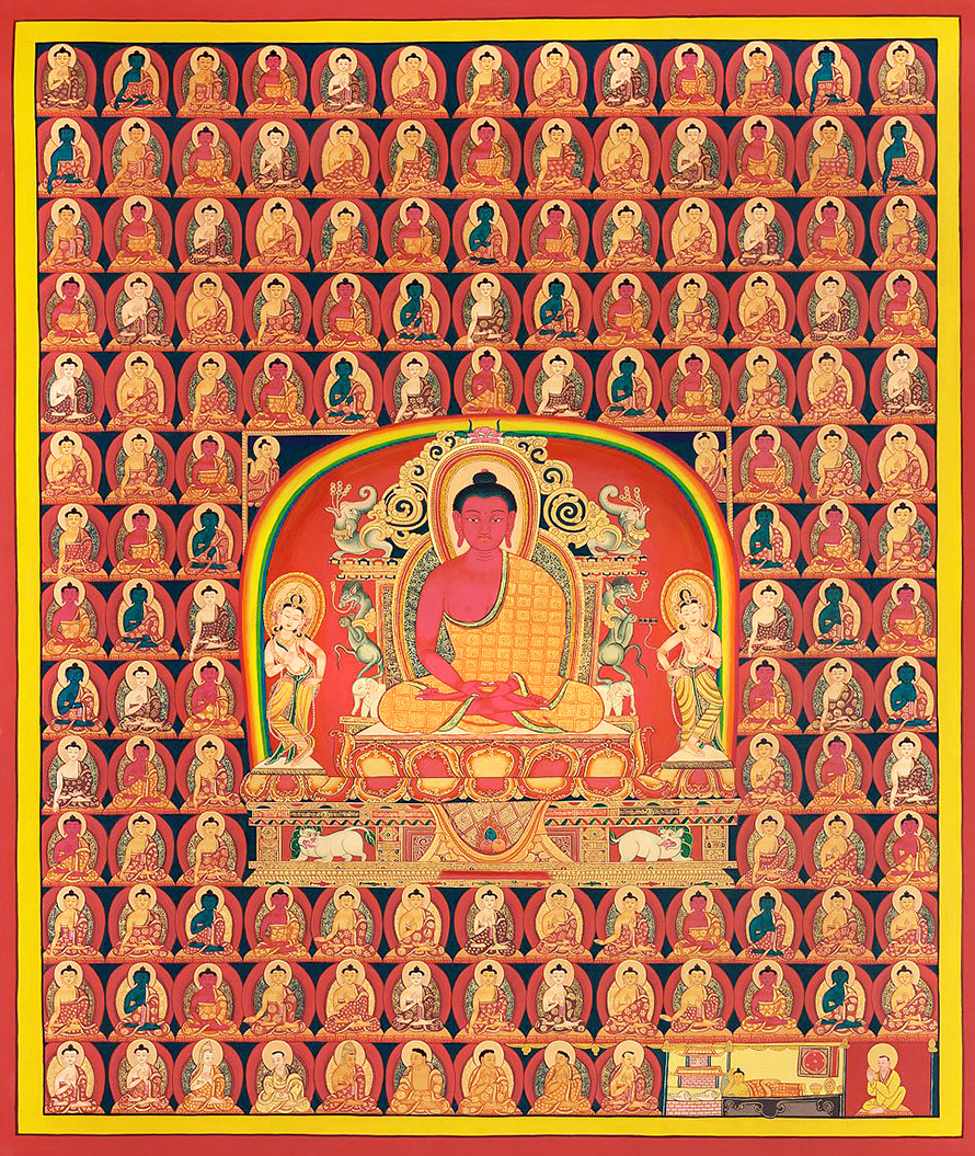 Будда земли. Амитабха Будда Сукхавати. Будда Калачакра. Будда Амитабха тханка. Сукхавати чистая земля Будды Амитабхи.