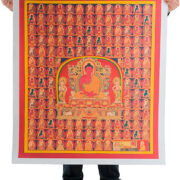 Thangka print detail