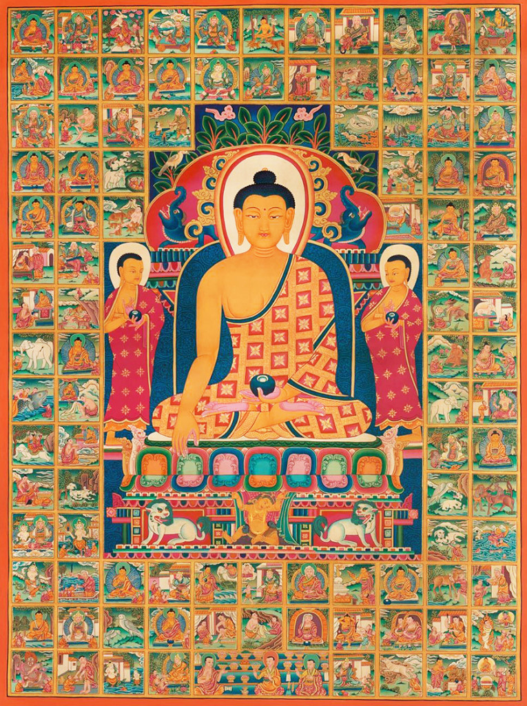 Jataka Tales Buddha Fine Print | traditionalartofnepal.com