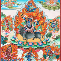 Thangka Guru Rinpoche Emanation