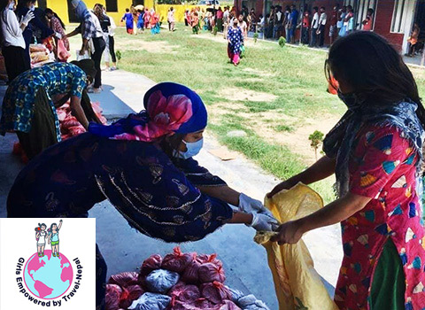 we support volunteering projects to help our community